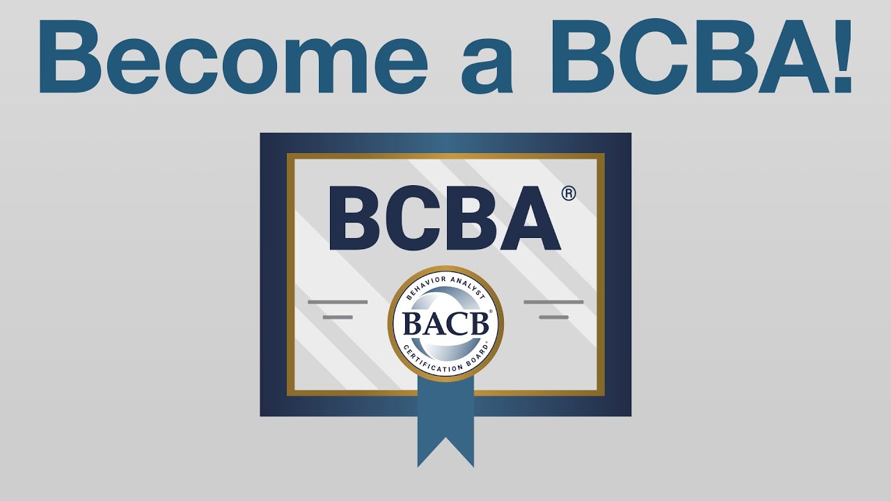 Becoming a BCBA