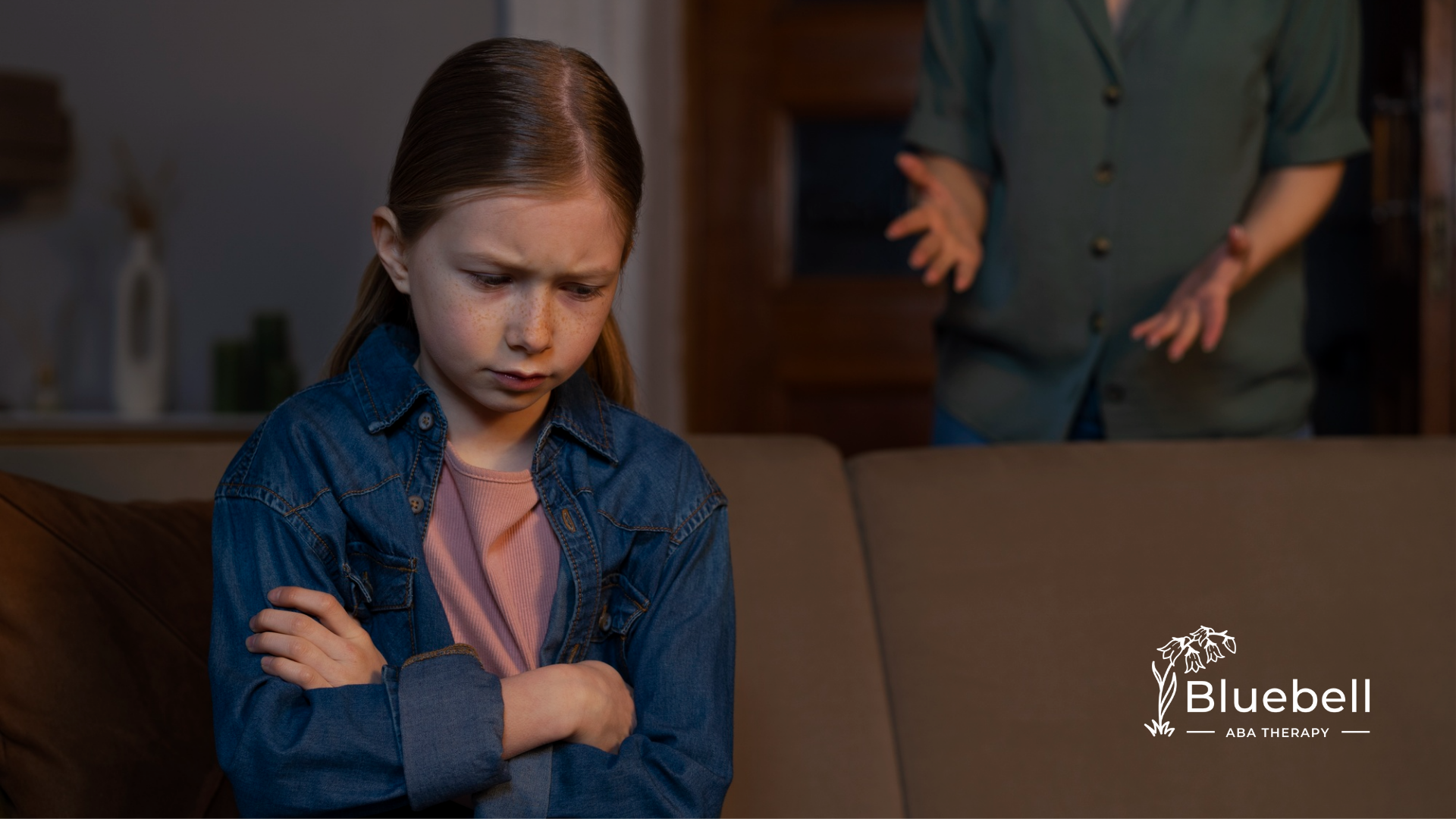 A kid with autism being punished